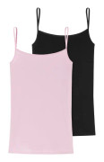 Schiesser 2-pack 95-5 Organic Cotton Spaghetti Top