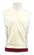Carta Sport Pojkar med kontrasttrimning Pullover Cricket Vest