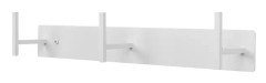 klädhängare Chapman 3 stål 54 cm vit