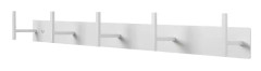 klädhängare Chapman 5 stål 64 cm vit