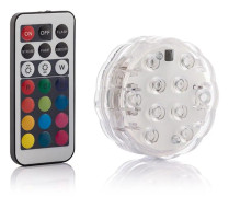 Undervattenslampa - Liten LED-lampa med RGB