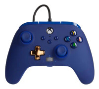 PowerA Enhanced - Spelkontroll - kabelansluten - midnattsblå - för Microsoft Xbox One, Microsoft Xbox Series S, Microsoft Xbox Series X, PC