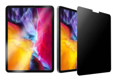 Film för Apple iPad Pro 11 2020 - AVIZAR - 9H härdat glas - Anti-spion - Anti-fingeravtryck - Svart/Transparent