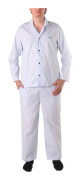 BOSS Cotton Stripe Long Pyjama