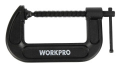 W032019WE 100 mm C-klämma Spännvidd (max.):100 mm Mått - Längd: 210 mm Gapdjup:100 mm