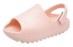 Slip-on strandsandaler i skum