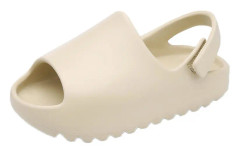 Slip-on strandsandaler i skum
