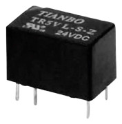 Tianbo Electronics TR5V-M-12VDC-S-Z PCB-relä 12 V/DC 2 A 1 x växelkontakt 1 st