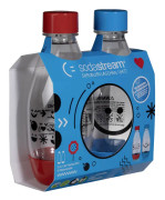 Sodastream PET-flaska PET-Flasche 0,5 L Duopack Kids Edition Blå, Röd