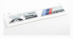 BMW X5 M X5M lettering emblem logo badge sticker X series Chrome Krom X5 logo F15