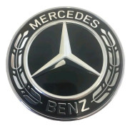 Mercedes Bonnet Hatta Benz Laurel Bonnet Hatta Badge Emblem 57mm