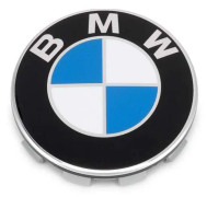 BMW Blue & White Vit Center Centrum Hub Alloy Wheel Cap 56mm 1 PCS