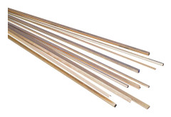 Reely mässings vinkelprofil (L x B x H) 500 x 2,5 x 1,5 mm 1 st (222051)