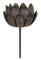 A Lot Decoration - Ljuslykta Marschallhållare Blomma Metall 24x24 95cm 2-pack