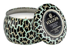 Voluspa Decorative Tin Candle French Linen 113g