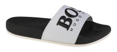 BOSS Sandals J29275-10B, för pojke, Tofflor, vit