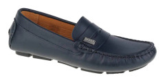 BOSS Moccasin J29288-849, för tjej, Halva skor, marinblå