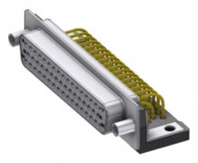 Deltron Connectors DTS 50 SYC M66UN Deltron D-Sub anslutning 90 ° Antal poler: 50 Lödning, Pins 1 st