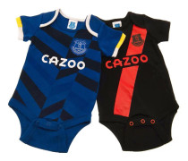 Everton FC Baby Sponsor Bodysuit (2 st.)