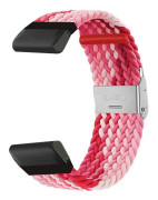 Flätat klockarmband Garmin Fenix 8 (47mm) - Gradientred