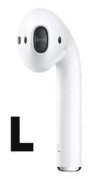 Original Helt Ny 1 st Vänster Hörlur Apple AirPods (2nd gen) - Ersättningsdel