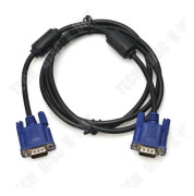 TD® VGA-kabel Ljud Video Man Man Videosändning Fotoprojektorskärm Dator Projicering Multimediainnehåll Stor skärm