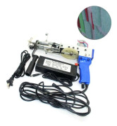 220V Cut Pile Electric Carpet Tufting Gun Carpet Weaving Flocking Machines Cut Pile TD-01 Power Tool Hand Gun Blue