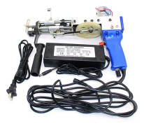 220V Cut Pile Electric Carpet Tufting Gun Carpet Weaving Flocking Machines Cut Pile TD-01 Power Tool Hand Gun 9-21MM Blue