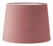 Sofia Lampskärm Sammet Ø20cm Mörkrosa