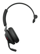 Jabra Evolve2 65 MS Mono - Headset - på örat - konvertibel - Bluetooth - trådlös - USB-C - ljudisolerande - svart - med laddningsställ