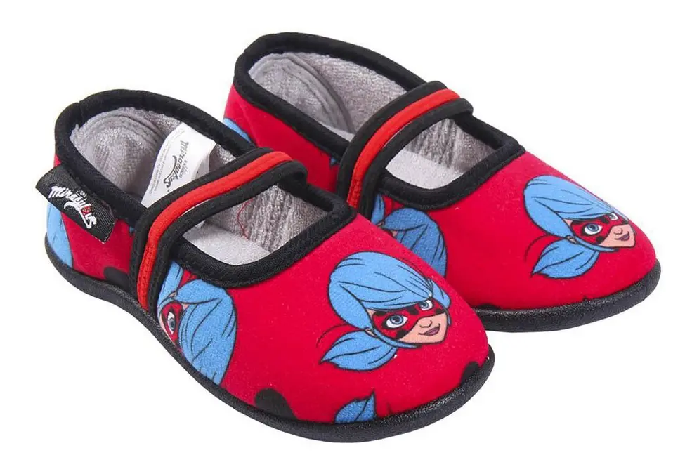 Tofflorna Lady Bug Röd