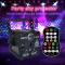 LED Disco Lamp med fjärrkontroll USB -uppladdningsbar Trådlös | Partylaser