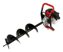 T-Mech Jordborr, Cementblandare och 120 mm 4-takts Stolpdrivare