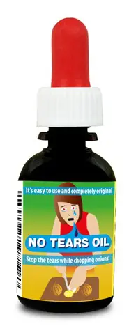 No Tears Oil - hacka lök utan tårar