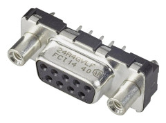 FCI D-SUB D25S24A4GX00LF D-Sub honkontakt 180 ° Antal poler: 25 Krets 1 st