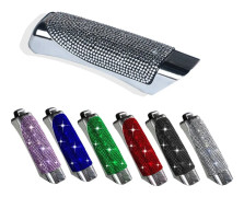 Universal bil handbroms skydd lock styling diamant strass dekor