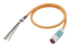 Siemens 6FX5002-5DG01-1CC0 Sensor-, aktuator-stik, M23 Stik, lige 22.00 m 1 stk