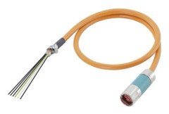 Siemens 6FX5002-5DG01-1DD0 Sensor-, aktuator-stik, M23 Stik, lige 33.00 m 1 stk
