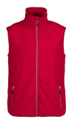 Printer RED Sideflip Fleece Top utan ärmar för män