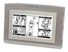 väderstation väckarklocka WS9711 Silver