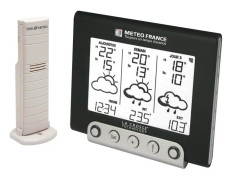 LA CROSSE TECHNOLOGY WD4935-BLA FRANKRIKE METEO station D+2 med indikering av vaksamhetsnivåer