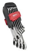 KS TOOLS Gearplus spärrnyckelsats - 10 st - Vändbara tänder 503.4620