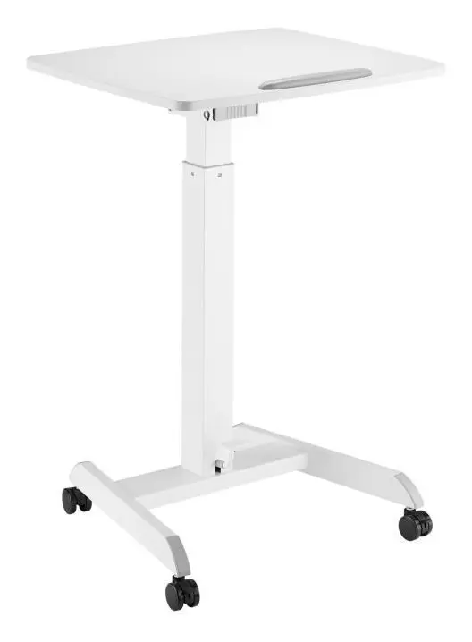 Maclean skrivbord, höjdjusterbart, gasfjäder, för stående och sittande, maxhöjd 113cm, MC-892W