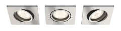 Philips Shellbark Recessed Nickel 3x4.5W