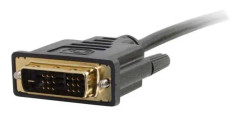 C2G 0.5m HDMI to DVI Adapter Cable - DVI-D Digital Video Cable - Videokabel - enkel länk - DVI-D (hane) till HDMI (hane) - 50 cm
