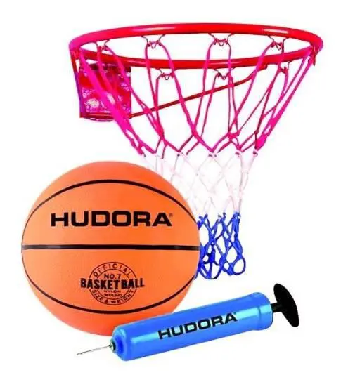 Hudora Basket Set Slam it, 3-delig