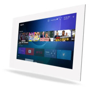 Vattentät tv led full hd 1080 android wi-fi glaspanel