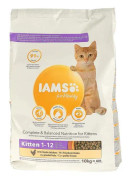IAMS Vitality Super Premium Kattungar - Färsk kyckling - GMO-fri konstgjord smakfärg - 10 kg