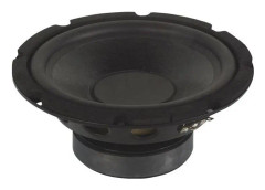 subwooferhögtalare 250W 90 dB 16,6 cm svart