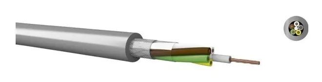 Kabeltronik LiYCY Styreledning 1 x 0.50 mm² Grå 20105000-100 100 m